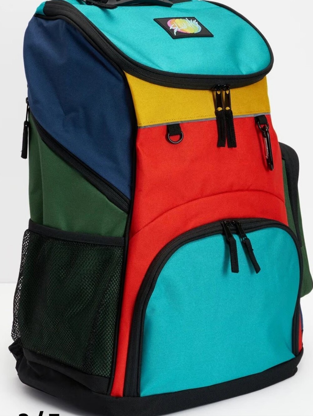 Color Block Backpack SLUNKS - Picture 5 of 5